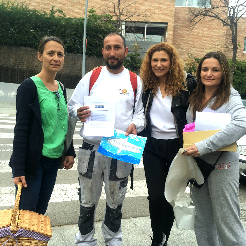 Entrega del premi d'Experiències al Jeral per part de l'equip We Believe.