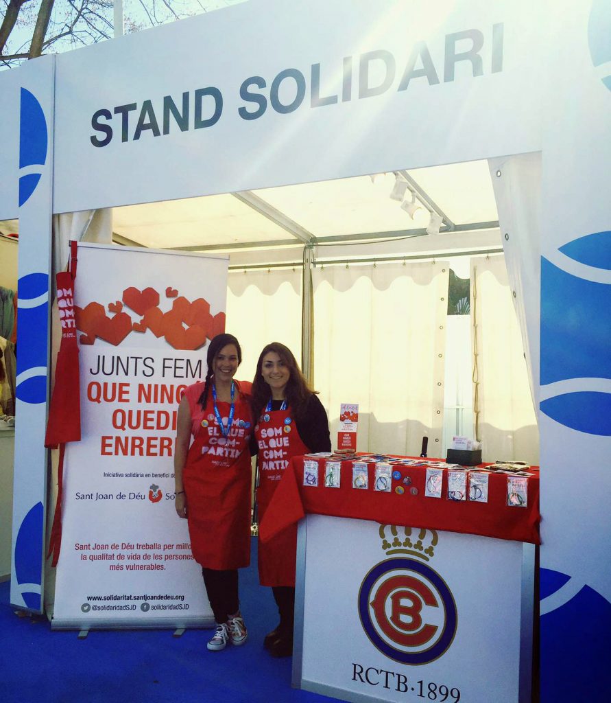 Estand de Sant Joan de Déu al Trofeu Conde Godó
