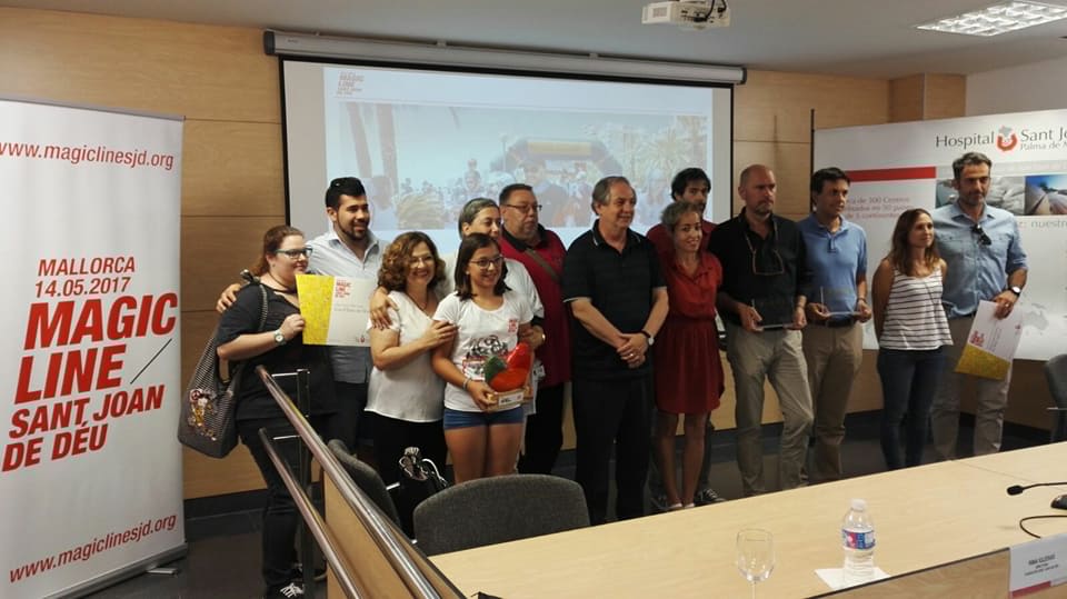 Acto de cierre de la Magic Line 2017 Mallorca.