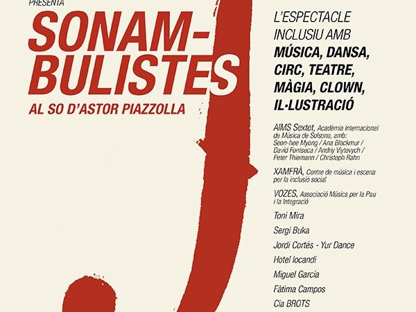 Cartell sonambulistes.