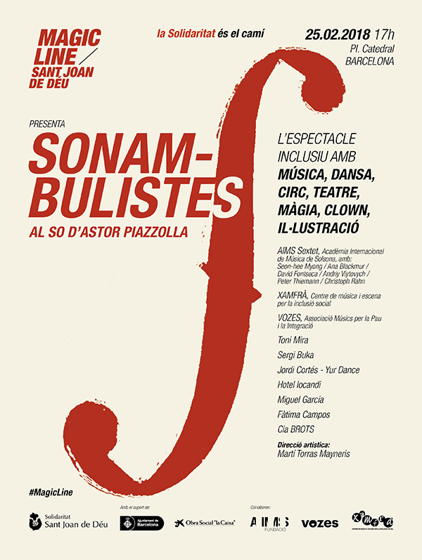 Cartell sonambulistes.