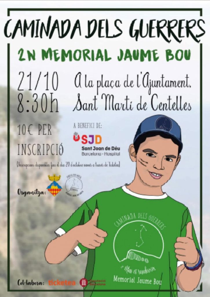 Cartel 'Caminada dels guerrers'