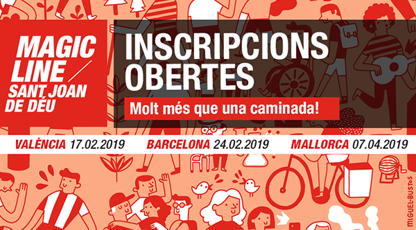 Cartell obertura inscripcions Magic Line 2019