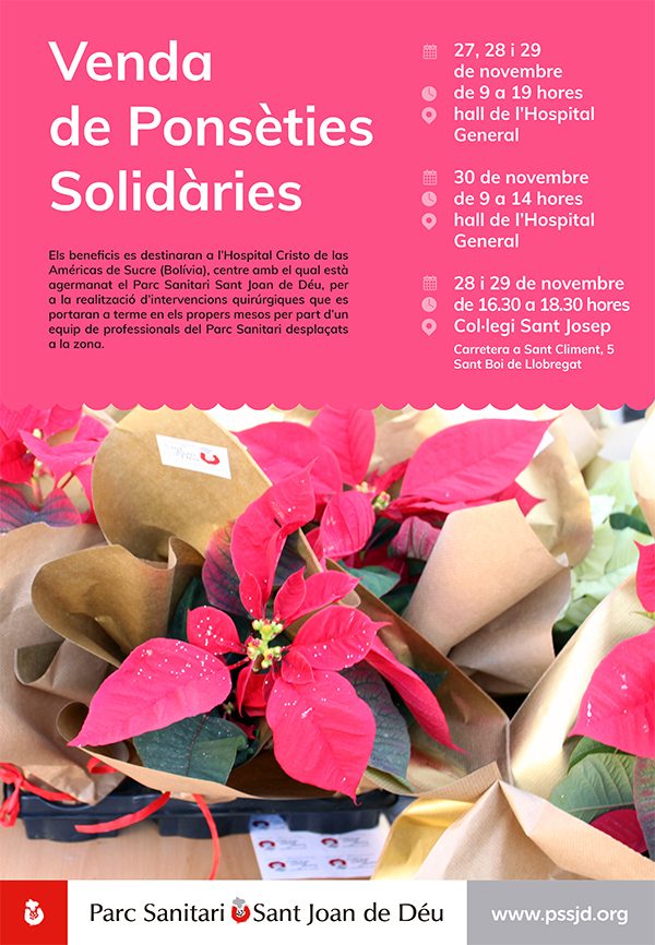 Cartell ponsèties solidàries