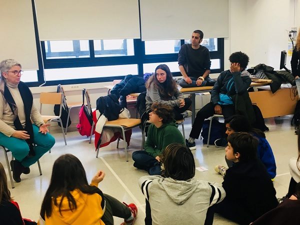 Una charla de #EducaSJD en un centro de San Juan de Dios