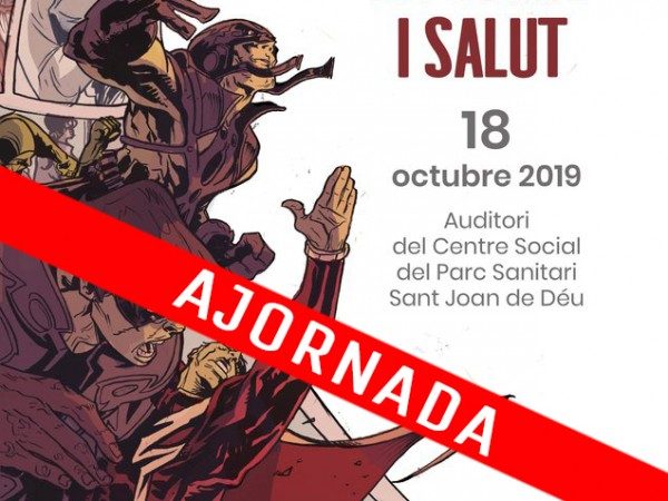 Cartell de la I Jornada Còmic i Salut