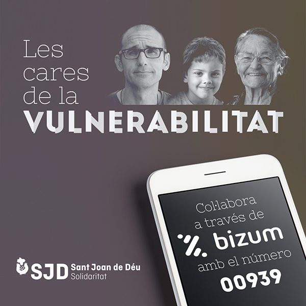 Eina de pagament BIZUM per Sant Joan de Déu