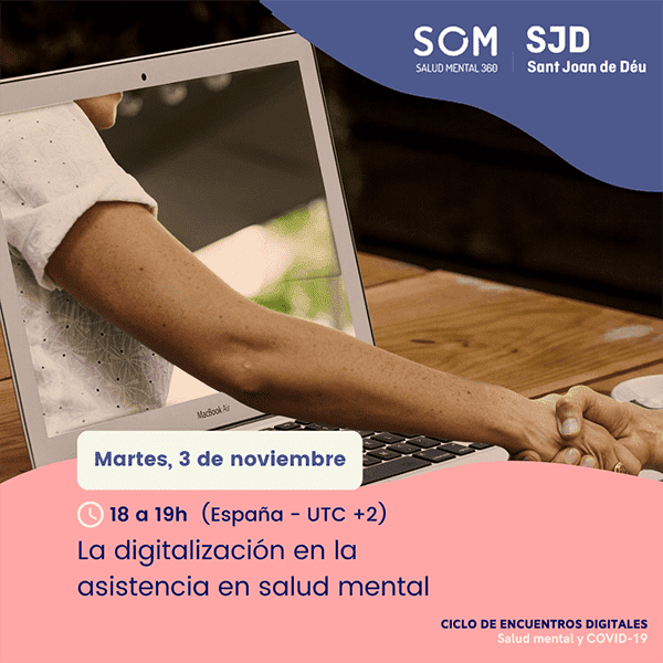 'La digitalización en la asistencia en salud mental', webinar SOM Salud Mental 360