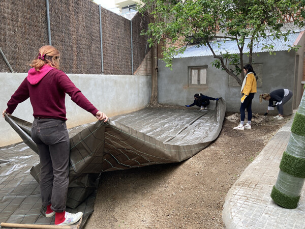 L'empresa SAYE fent voluntariat corporatiu