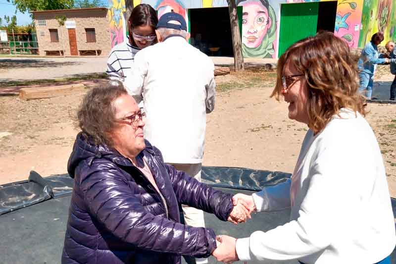 Visita de persones usuàries de la Fundació Germà Tomàs Canet a la Granja Escola La Manreana