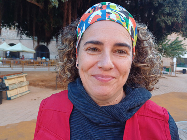 Ana Caballero, coordinadora del Área Solidaria de la Fundación Jesús Abandonado de Murcia