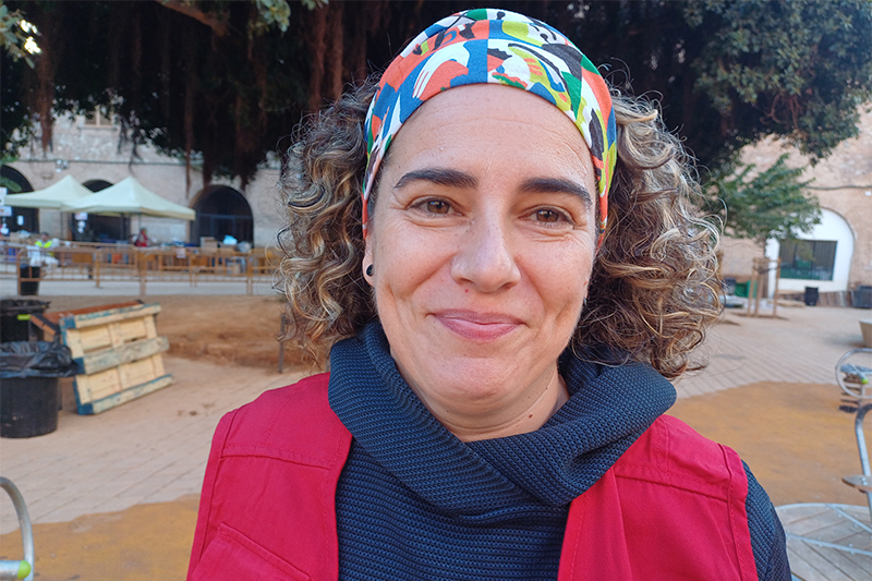 Ana Caballero, coordinadora del Área Solidaria de la Fundación Jesús Abandonado de Murcia