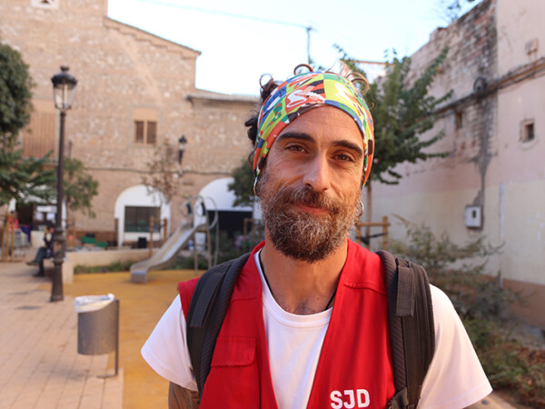 Agustín Abaladejo, integrador social de Sant Joan de Déu Valencia