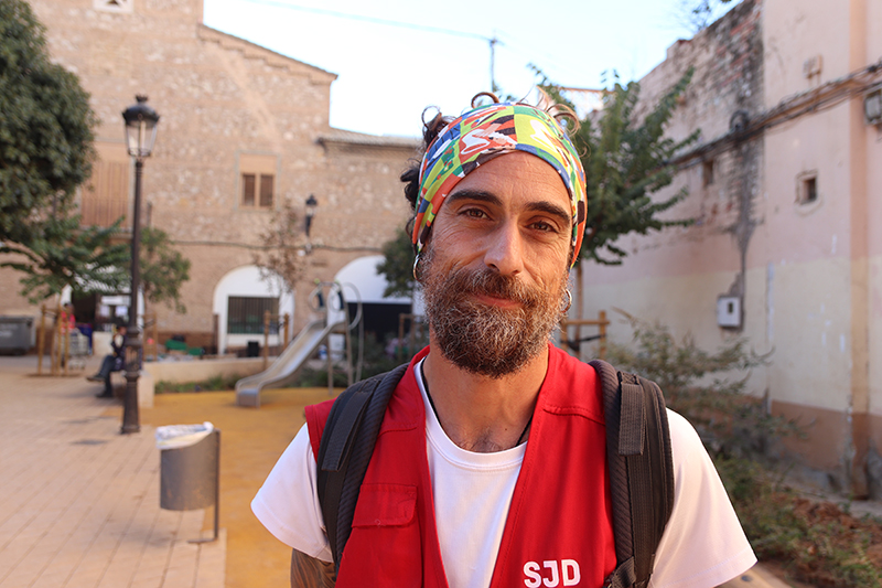 Agustín Abaladejo, integrador social de Sant Joan de Déu Valencia