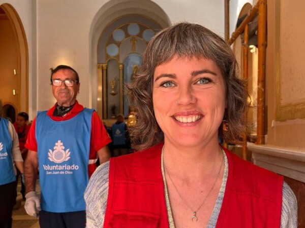 Fàtima Tortosa, coordinadora de voluntariado de Sant Joan de Déu Valencia