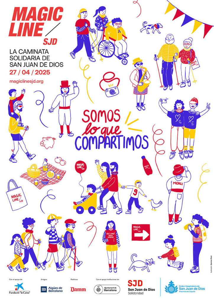 Cartel de la 12ª Magic Line de San Juan de Dios, por Gemma Terol