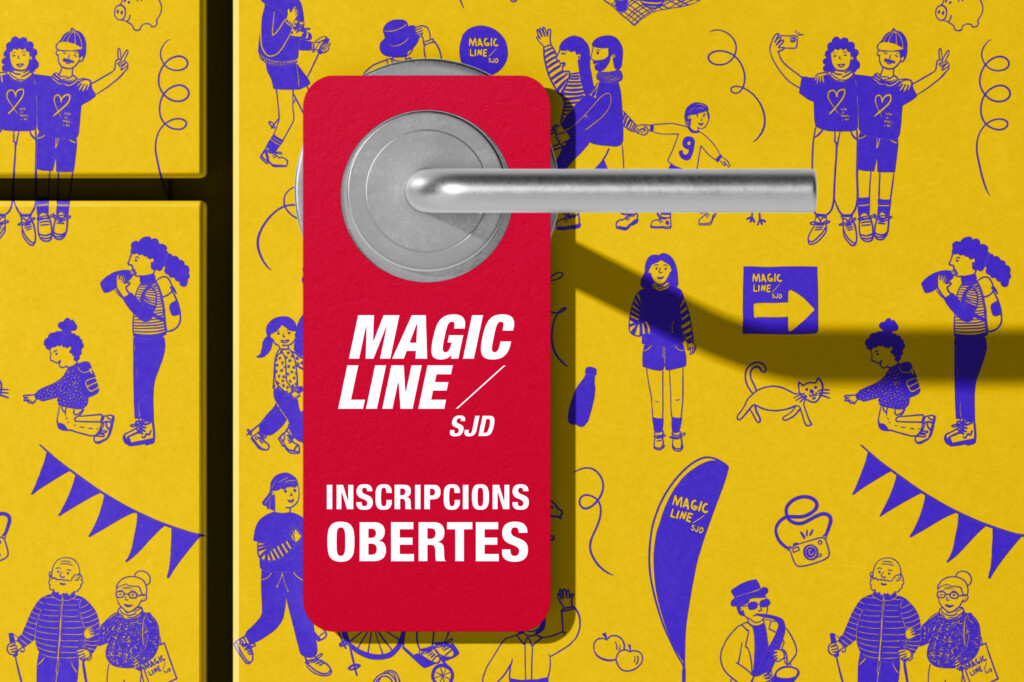 Cartell anunciant que ja estan obertes les inscripcions per la Magic Line SJD