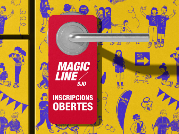 Cartell anunciant que ja estan obertes les inscripcions per la Magic Line SJD