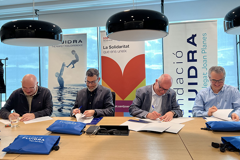 Acuerdo Fluidra Sant Joan de Déu 2025