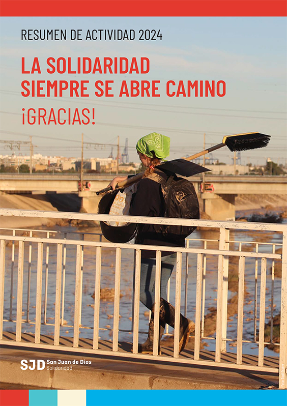 Portada del Resumen actividad solidaria de Solidaridad SJD 2024