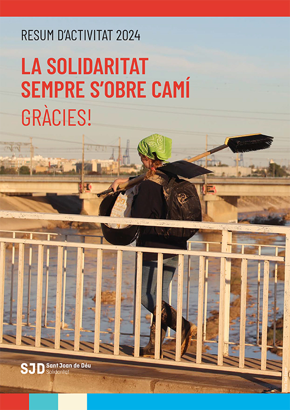 Portada del Resum activitat solidària de Solidaritat SJD 2024